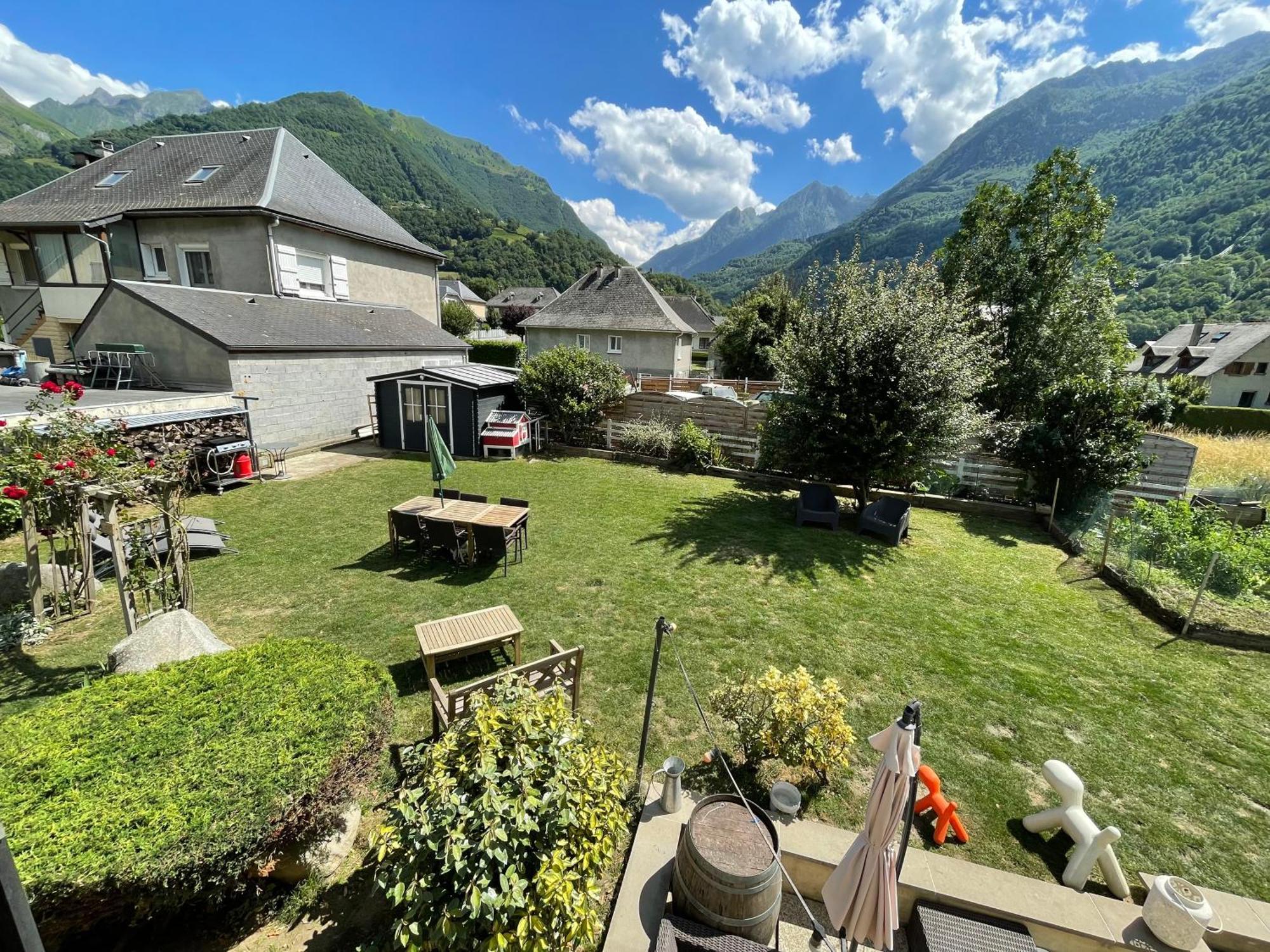Bel Appartement Dans Residence Cheminee /Jardin Luz-Saint-Sauveur Exterior foto